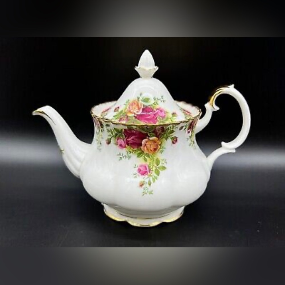 Royal Albert Rose Teapot